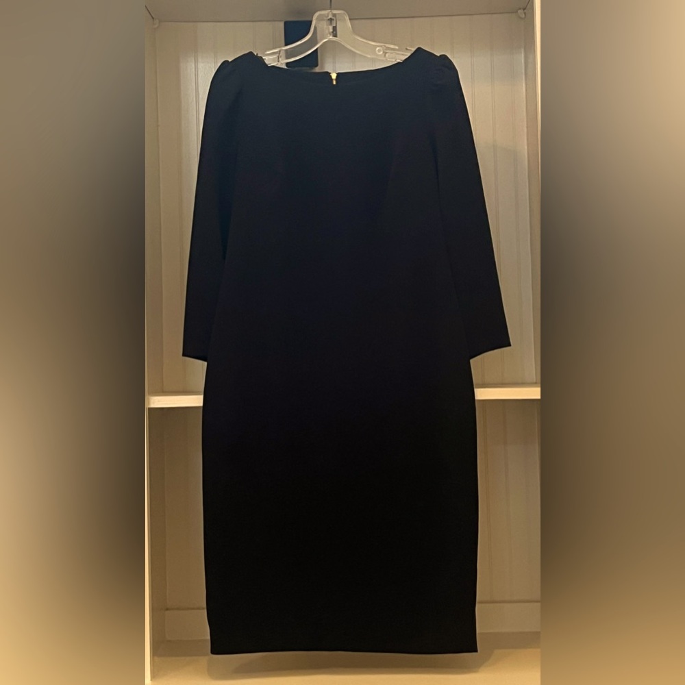 Calvin Klein Elegant Black Dress | Size 10 - Picture 2 of 4